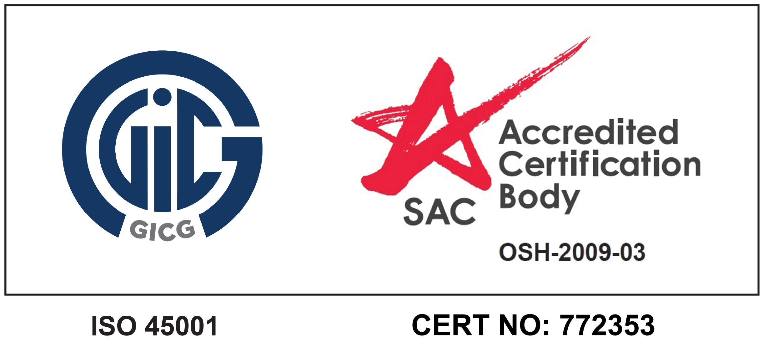 Bidfood Certification - GICG